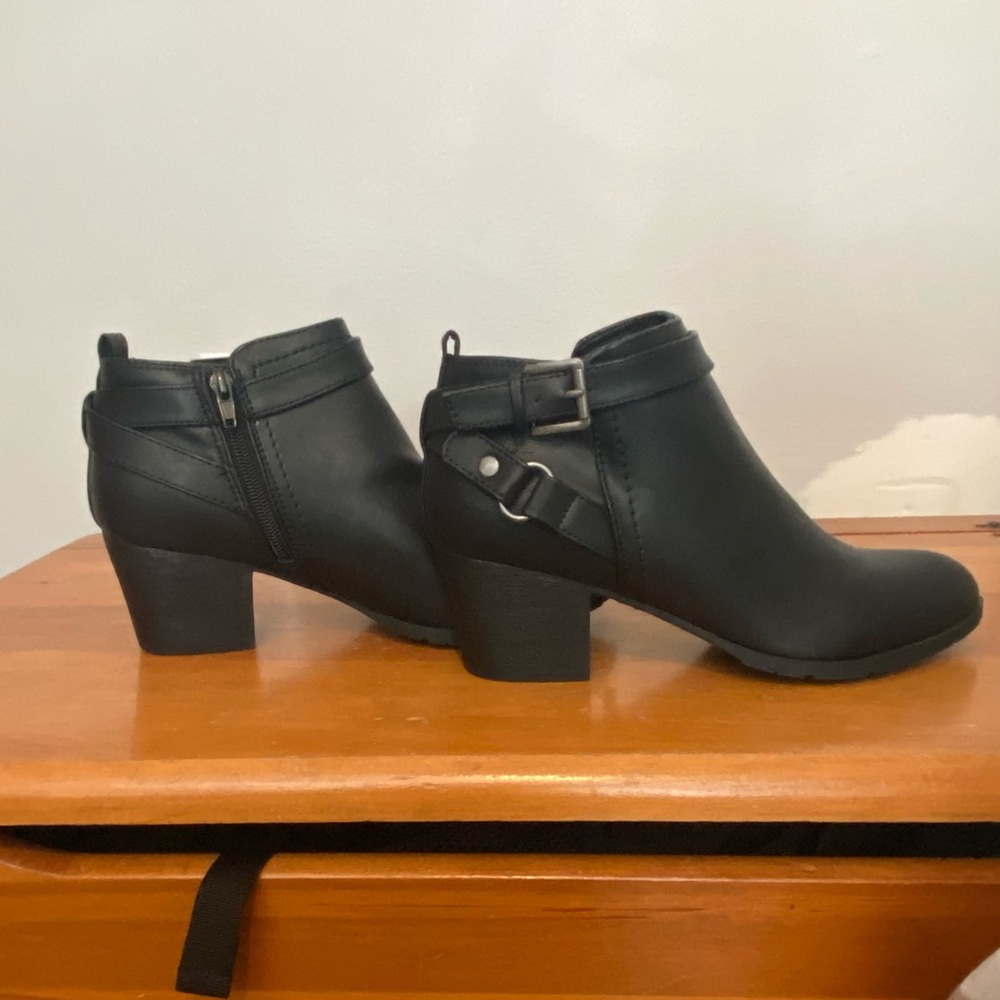 Indigo Black Ankle Booties - Picture 4 of 11
